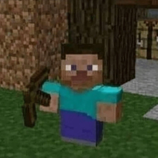 Figurinha: Steve do Minecraft