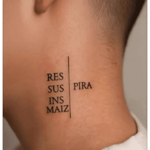 Figurinha: Tatuagem Resuspira