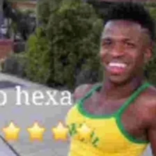 Figurinha: Vinicius Jr e o hexa