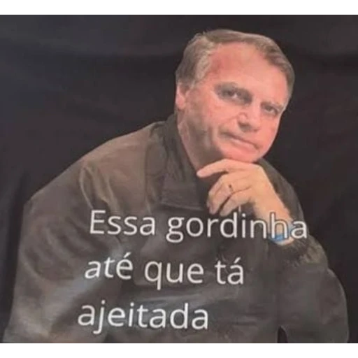 Figurinha: Bolsonaro: Essa gordinha