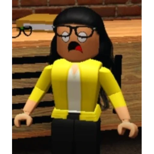 Figurinha: Roblox Chocado