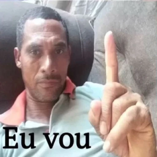 Figurinha: Eu vou