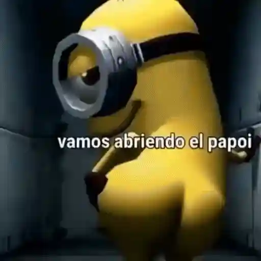 Figurinha: Minion fazendo dancinha