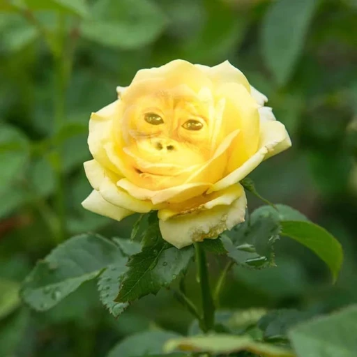 Figurinha: Rosa de macaco