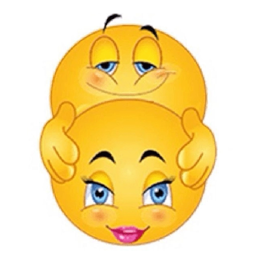 Figurinha: Emoji apaixonado