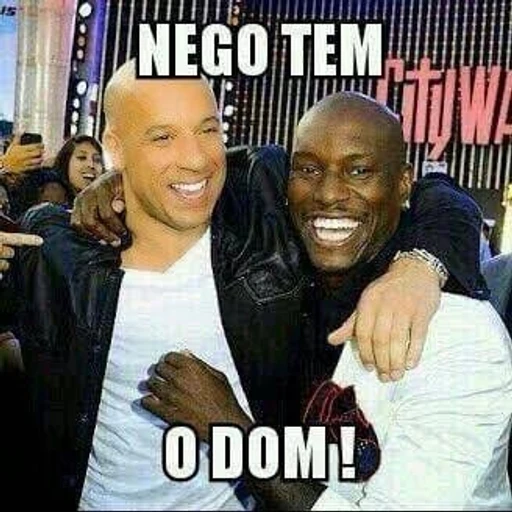 Figurinha: Nego tem o dom