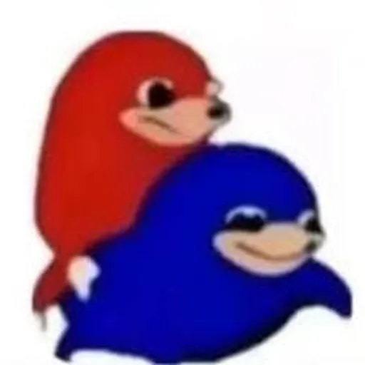 Figurinha: Knuckles Meme