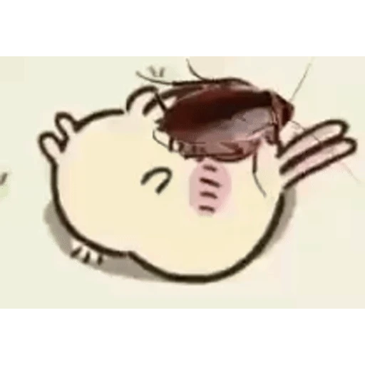 Figurinha: Hamster e Barata