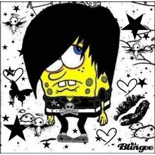Figurinha: Bob Esponja Emo