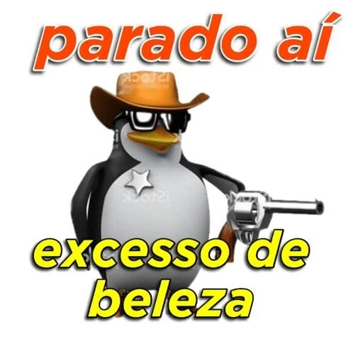 Sticker: Freeze! Too much beauty