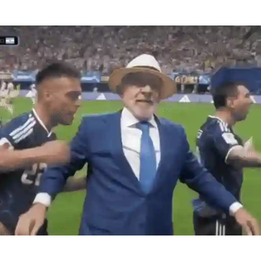 Figurinha: Lula de chapéu