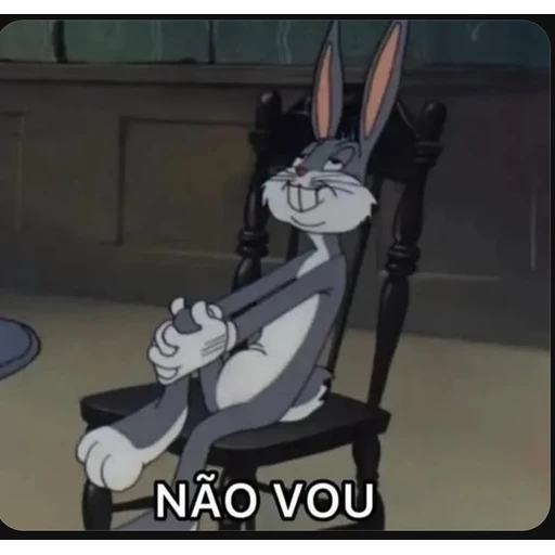 Sticker: Bugs Bunny No Voy