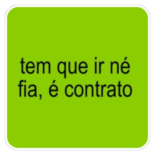 Sticker: Hay que ir, es contrato