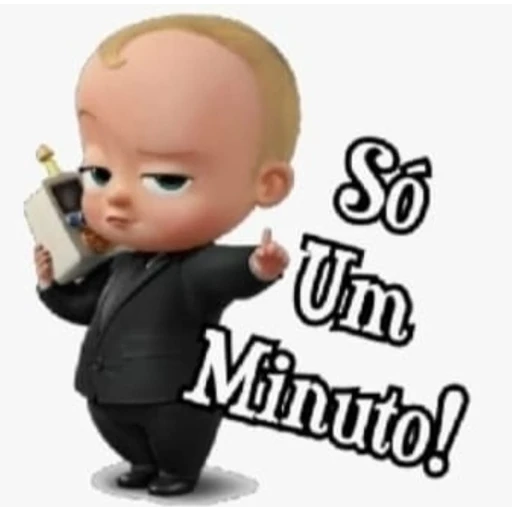 Figurinha: O Poderoso Chefinho: Só um Minuto