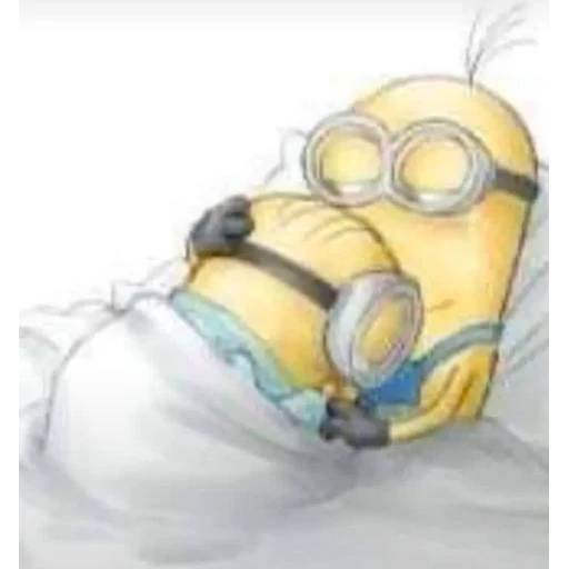 Figurinha: Minions dormindo