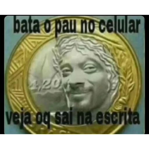 Figurinha: Snoop Dogg na moeda