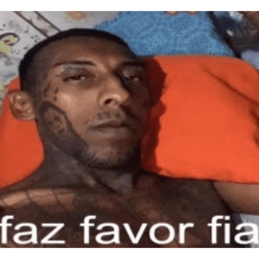 Figurinha: Faz favor fia