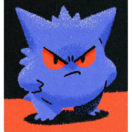 Sticker: Gengar enojado