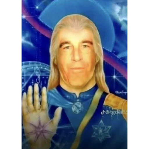 Figurinha: Jeffrey Epstein Místico