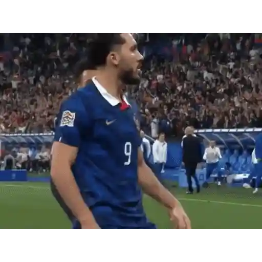 Sticker: Celebración de Gol de Francia