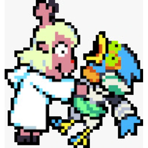 Figurinha: Noelle e Berdly