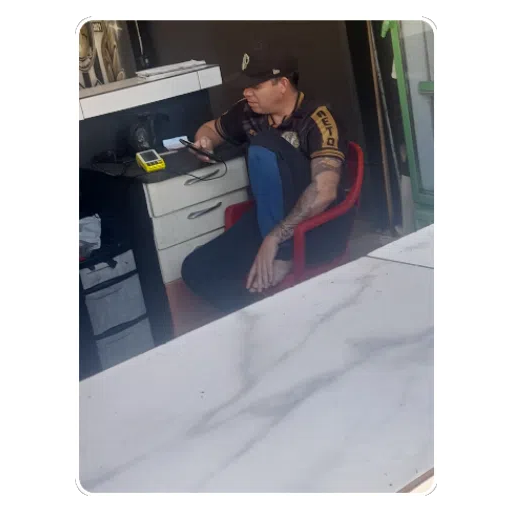 Sticker: Working on the phone