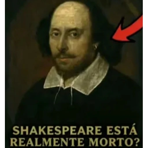 Figurinha: Shakespeare está realmente morto?