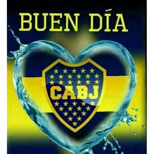Sticker: Buenos días Boca Juniors
