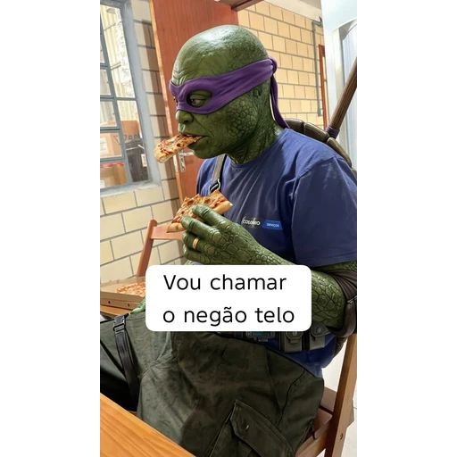 Sticker: Voy a llamar al grandulón Donatello