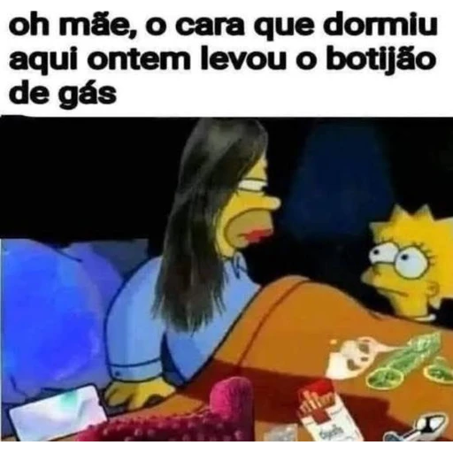 Figurinha: Homer Simpson roubado