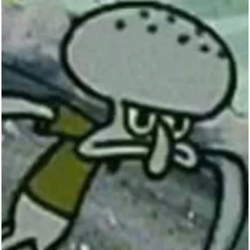Figurinha: Lula Molusco desanimado