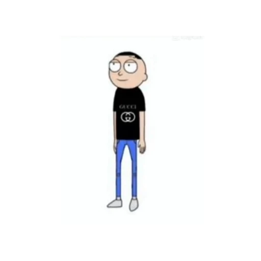 Sticker: Stylish Morty Smith