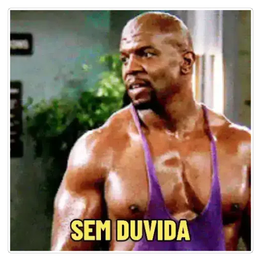 Figurinha: Terry Crews Sem Dúvida