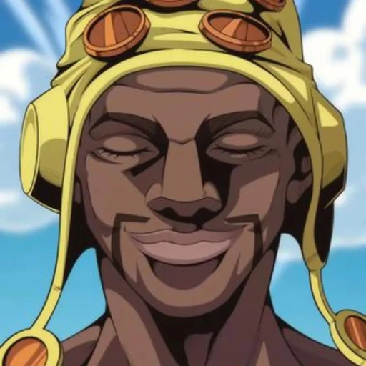 Sticker: Avdol, JoJo's Bizarre Adventure