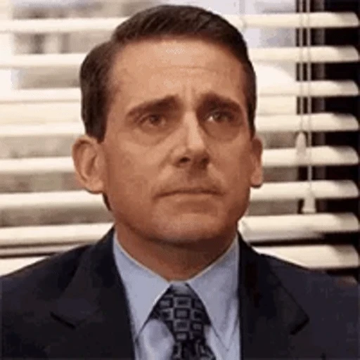Figurinha: Michael Scott Decepcionado