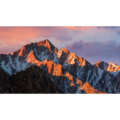 Sticker: Sunset Mountains