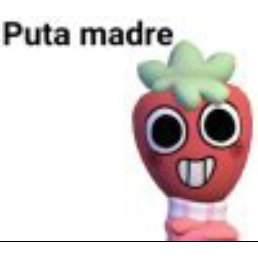 Sticker: Puta madre moranguito