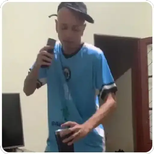 Figurinha: Rapaz dançando