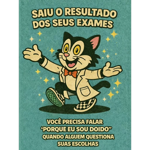 Figurinha: Gato Doutor
