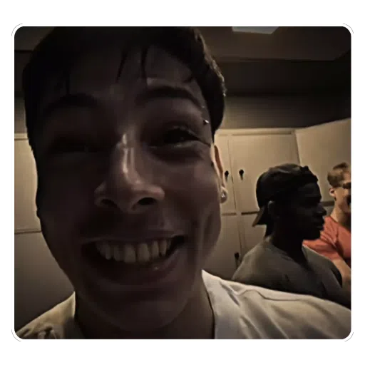 Sticker: Guy smiling
