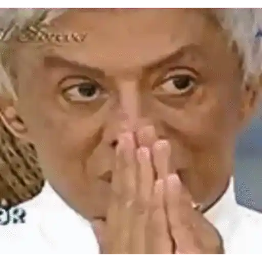 Figurinha: Pessoas em choque