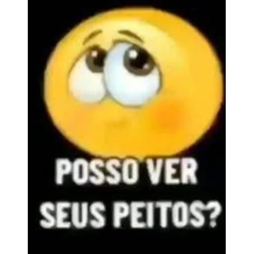 Figurinha: Posso ver seus peitos?