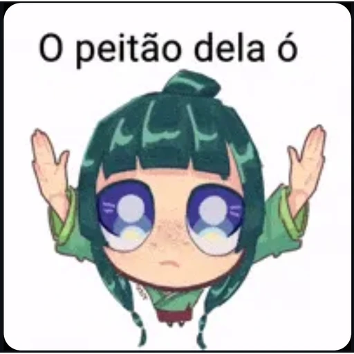 Figurinha: O peitão dela ó
