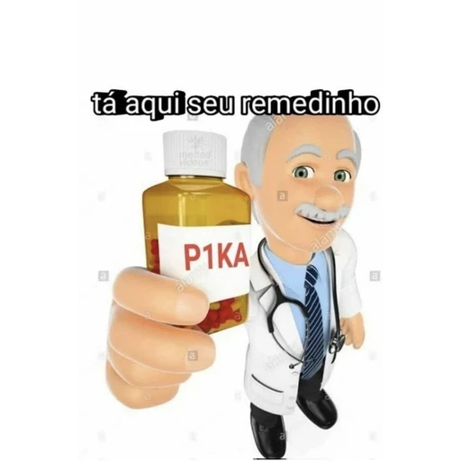 Figurinha: Tá aqui seu remedinho