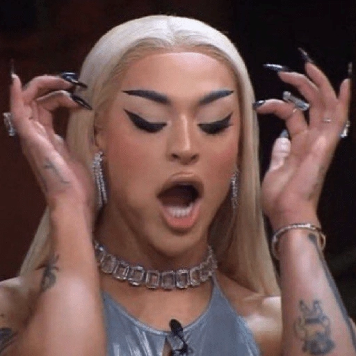 Sticker: Pabllo Vittar shocked