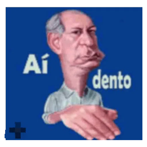 Figurinha: Ciro Gomes: Aí dento