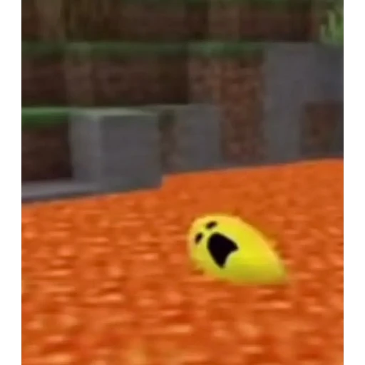 Figurinha: Personagem no Minecraft