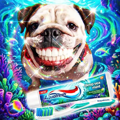 Figurinha: Aquafresh Dog