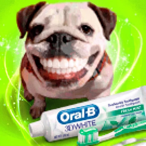 Figurinha: Oral-B 3D White