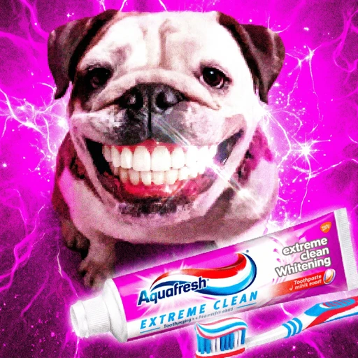 Sticker: Aquafresh Extreme Clean